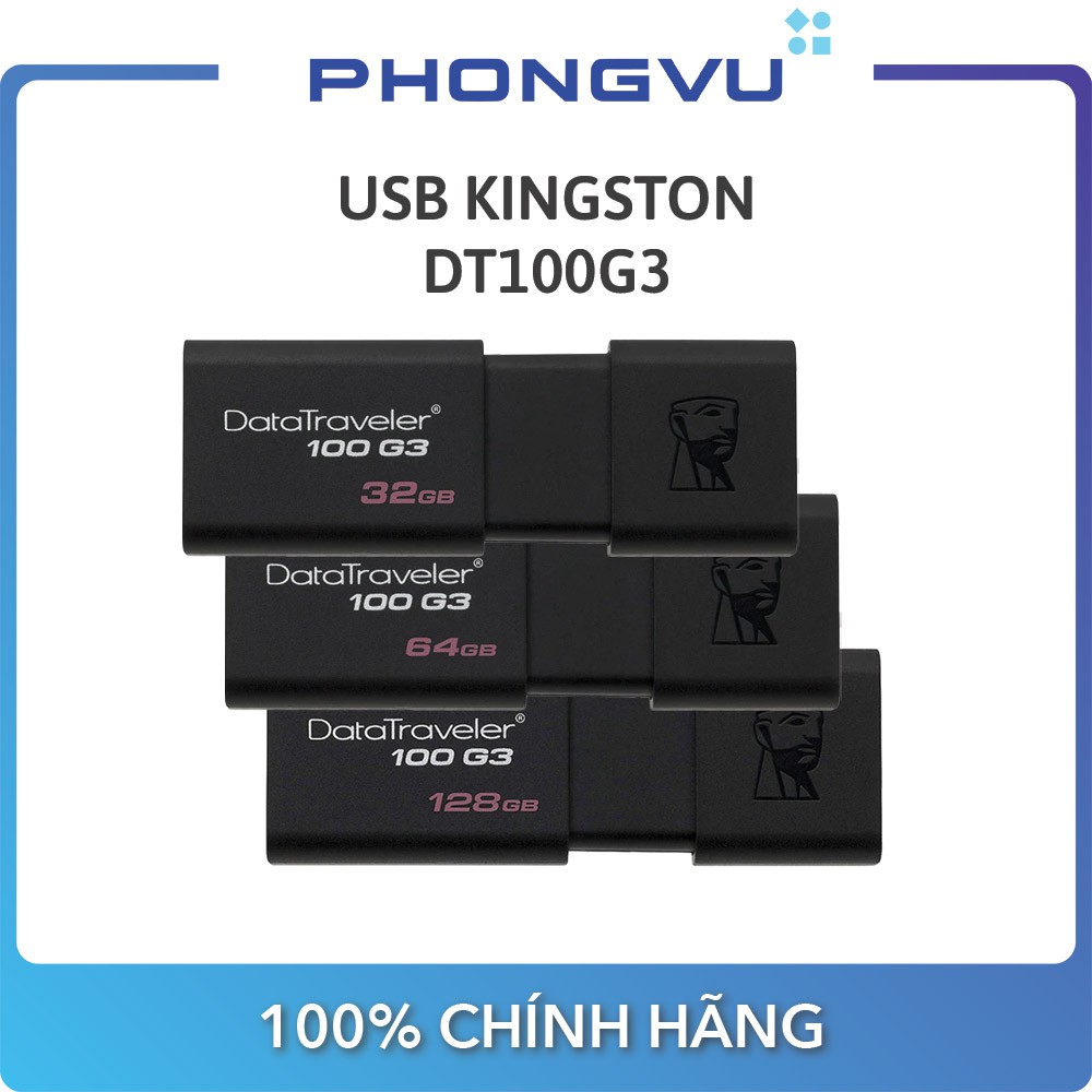 ổ cứng di động/ USB Kingston 128GB DT100G3