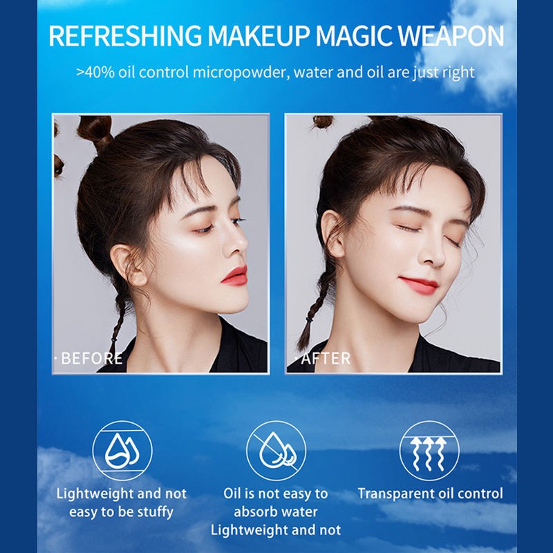 (Hàng Mới Về) Phấn Phủ Dạng Nén Chống Nước Kiểm Soát Dầu Che Khuyết Điểm Tiện Dụng | BigBuy360 - bigbuy360.vn