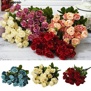 Bó hoa hồng nhân tạo 27 bông hoa dùng trang trí độc đáo