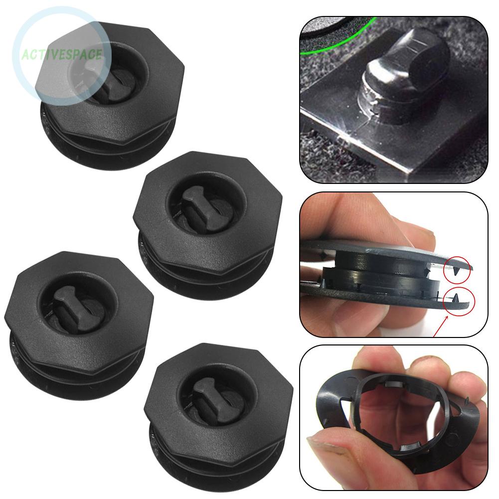 Clips Floor Grips Holders Mat Parts Plastic Replacement Universal 2 Set