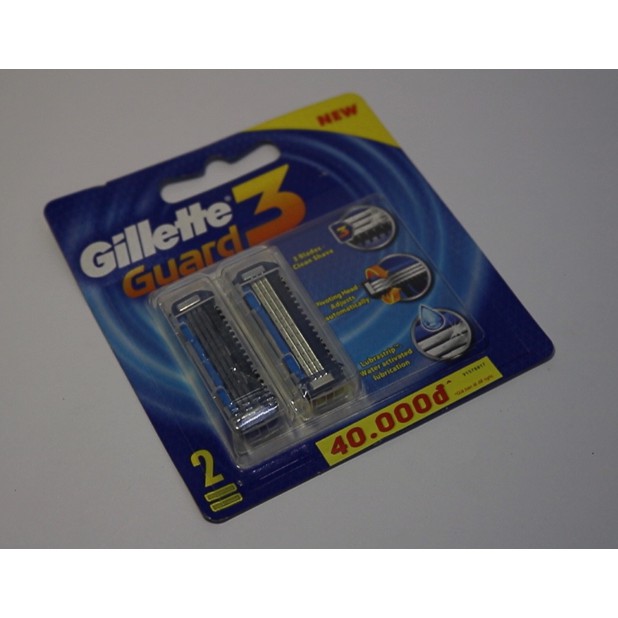 Lưỡi Dao Cạo Bảo Vệ Gillette guard 3 Vỉ 2 Chiếc