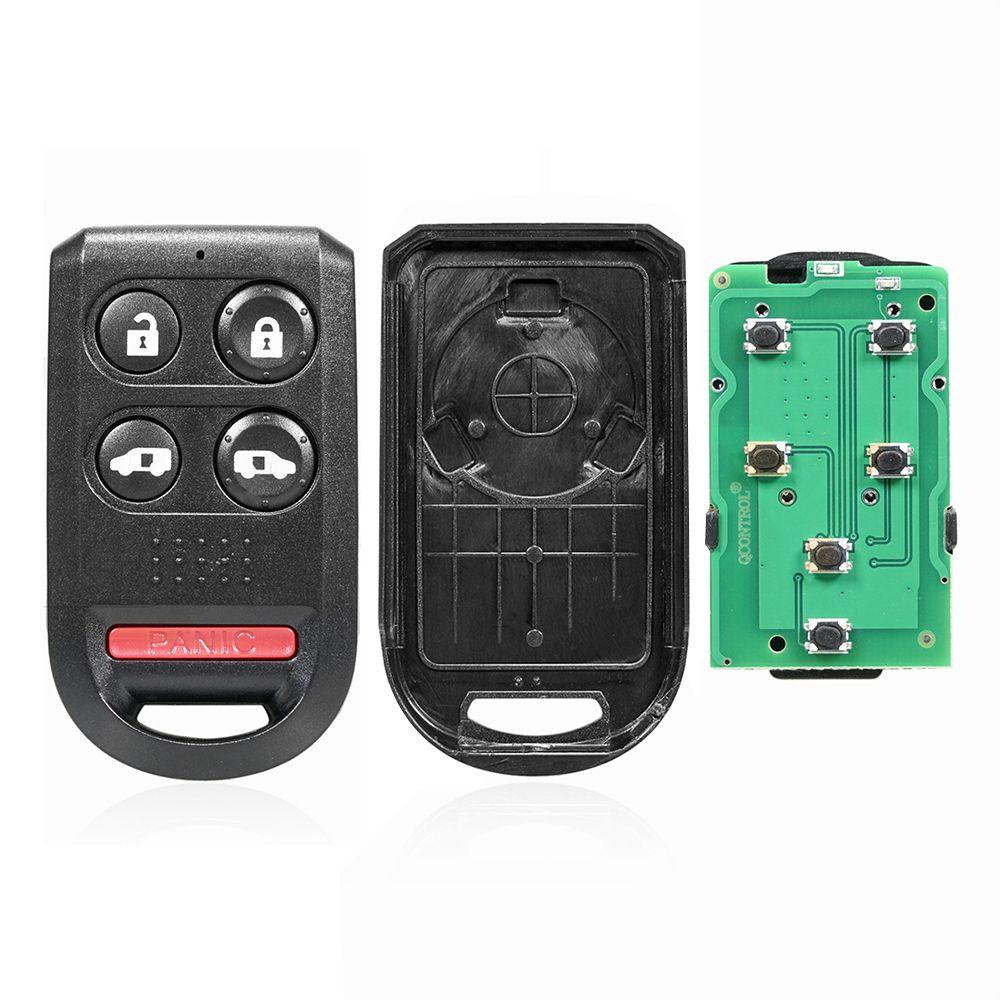 PISTA Chìa Khóa Điều Khiển Từ Xa 6 Butons 313.8MHz Cho Honda Odyssey 2005-2010