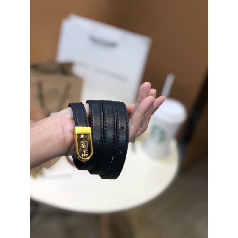 Dây nịt nữ Coach đủ màu 1,9 phân