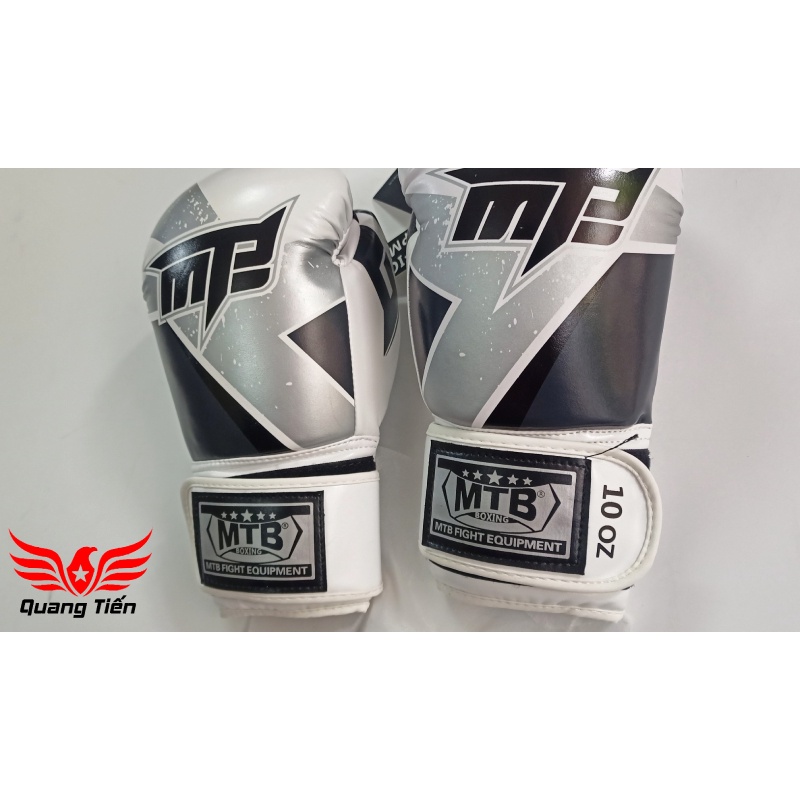 Găng tay Boxing Max MTB màu trắng