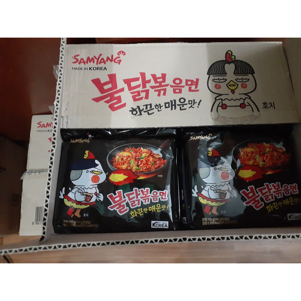 Giá Sỉ 1 Thùng Mì Cay Samyang Vị Gà Cay - Hàn Quốc | BigBuy360 - bigbuy360.vn