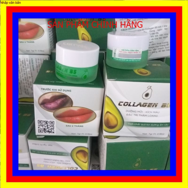 COLAGEN B5 dưỡng môi sau xăm