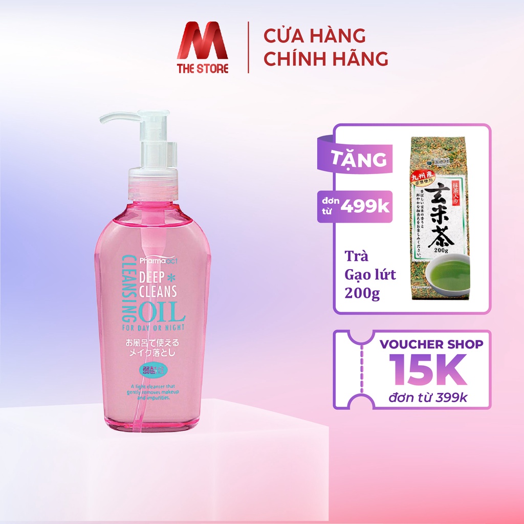 Dầu tẩy trang Pharmaact deep 160ml