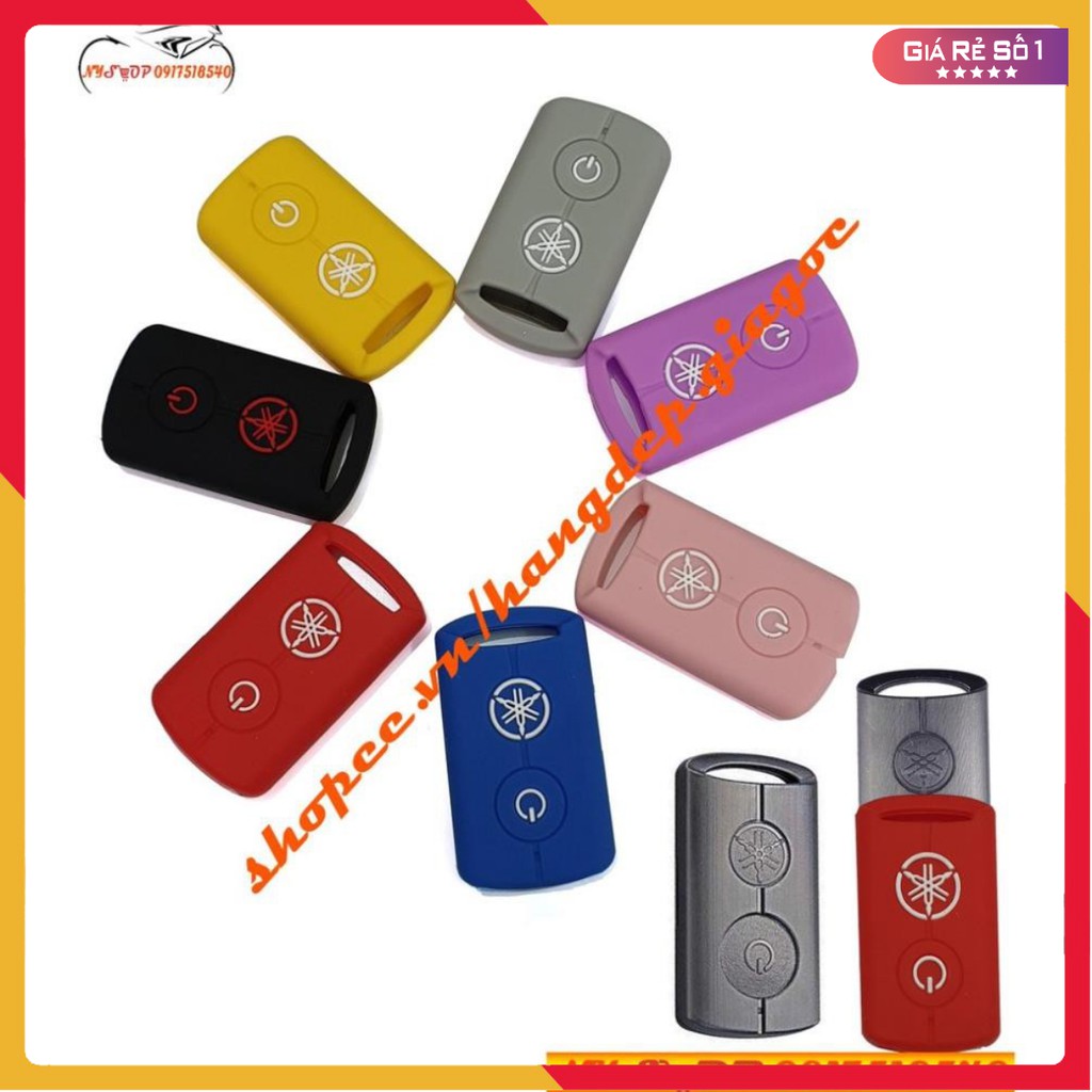 Bọc(Bao) Khóa Smartkey Yamaha GRANDE, NVX, JANUS,FREEGO SMK Silicon (Đủ Màu)