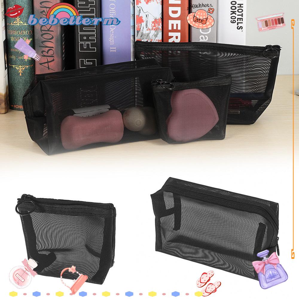[Hàng mới về] Túi dât kéo bằng nylon đựng đồ dùng vệ sinh cá nhân/mỹ phẩm tiện lợi khi đi cắm trại cho nữ