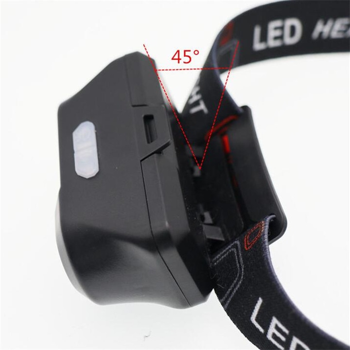 Đèn pin đeo đầu Mini Xpe + Cob Led nhiều chế độ sáng