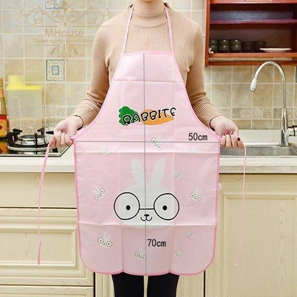Tạp dề chống thấm kute ( giao mẫu ngẫu nhiên )