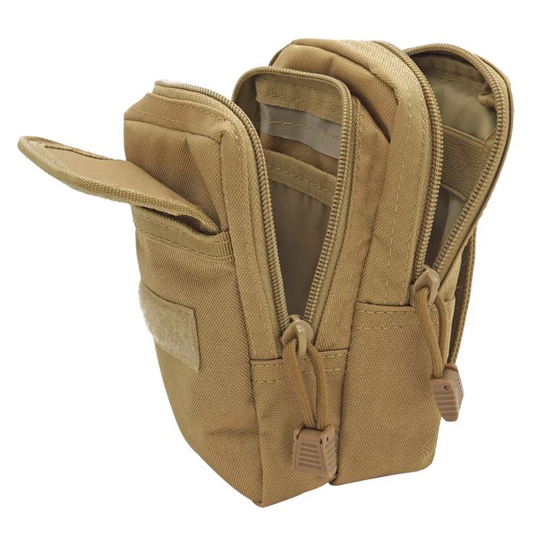 Túi đeo hông vải bố siêu bền (Đen) | BigBuy360 - bigbuy360.vn