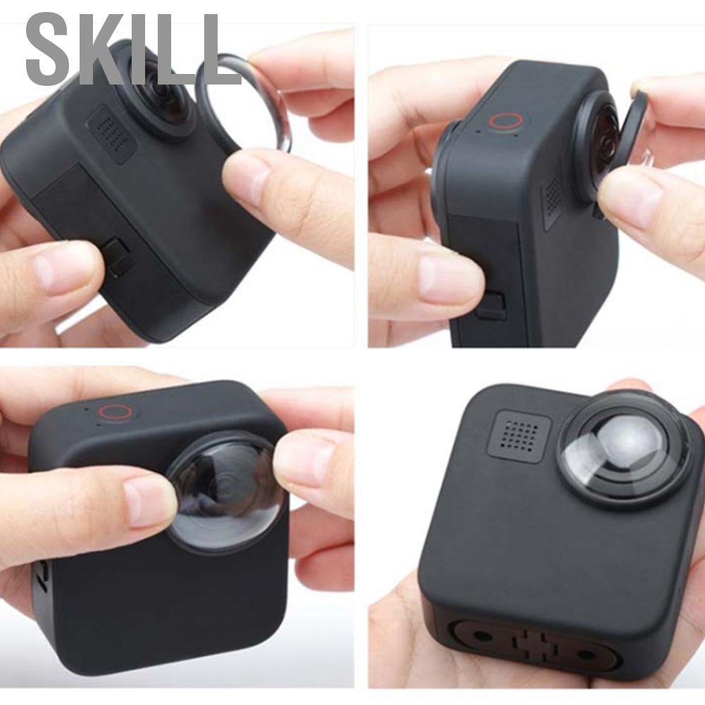 Set 2 nắp bảo vệ ống kính camera thể thao GoPro Max Ruba88 | BigBuy360 - bigbuy360.vn
