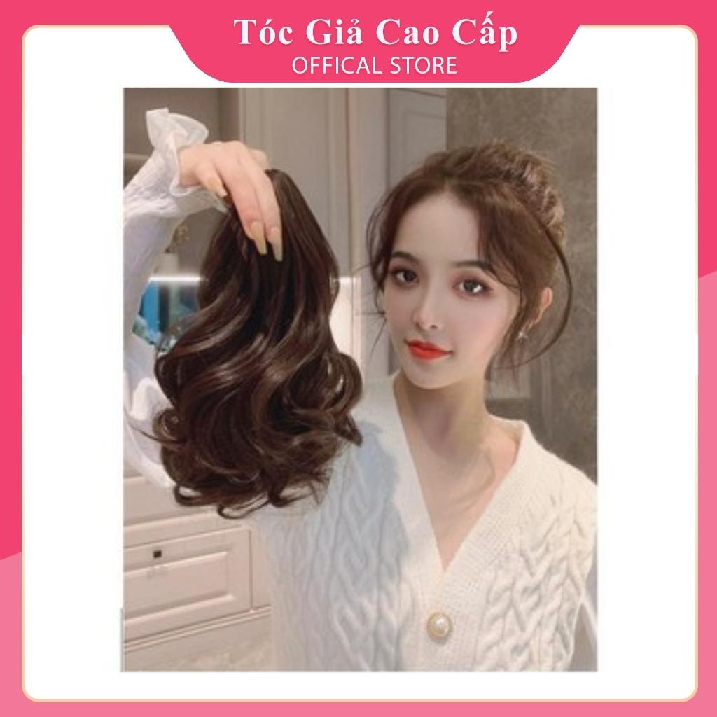 Tóc giả ngoặm xoăn dợn ngắn, mã m036
