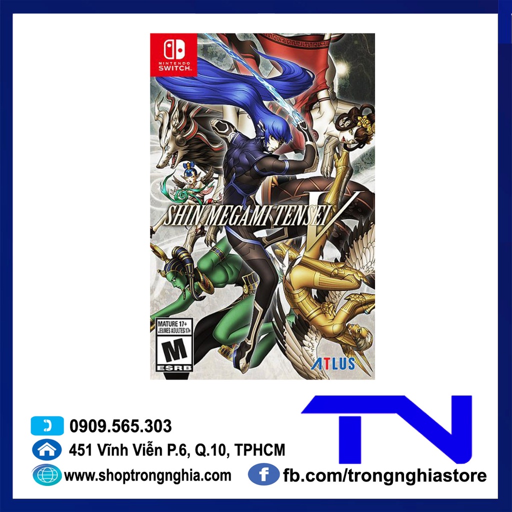 [Mã ELHAMS5 giảm 6% đơn 300K] Thẻ game Nintendo Switch - Shin Megami Tensei V