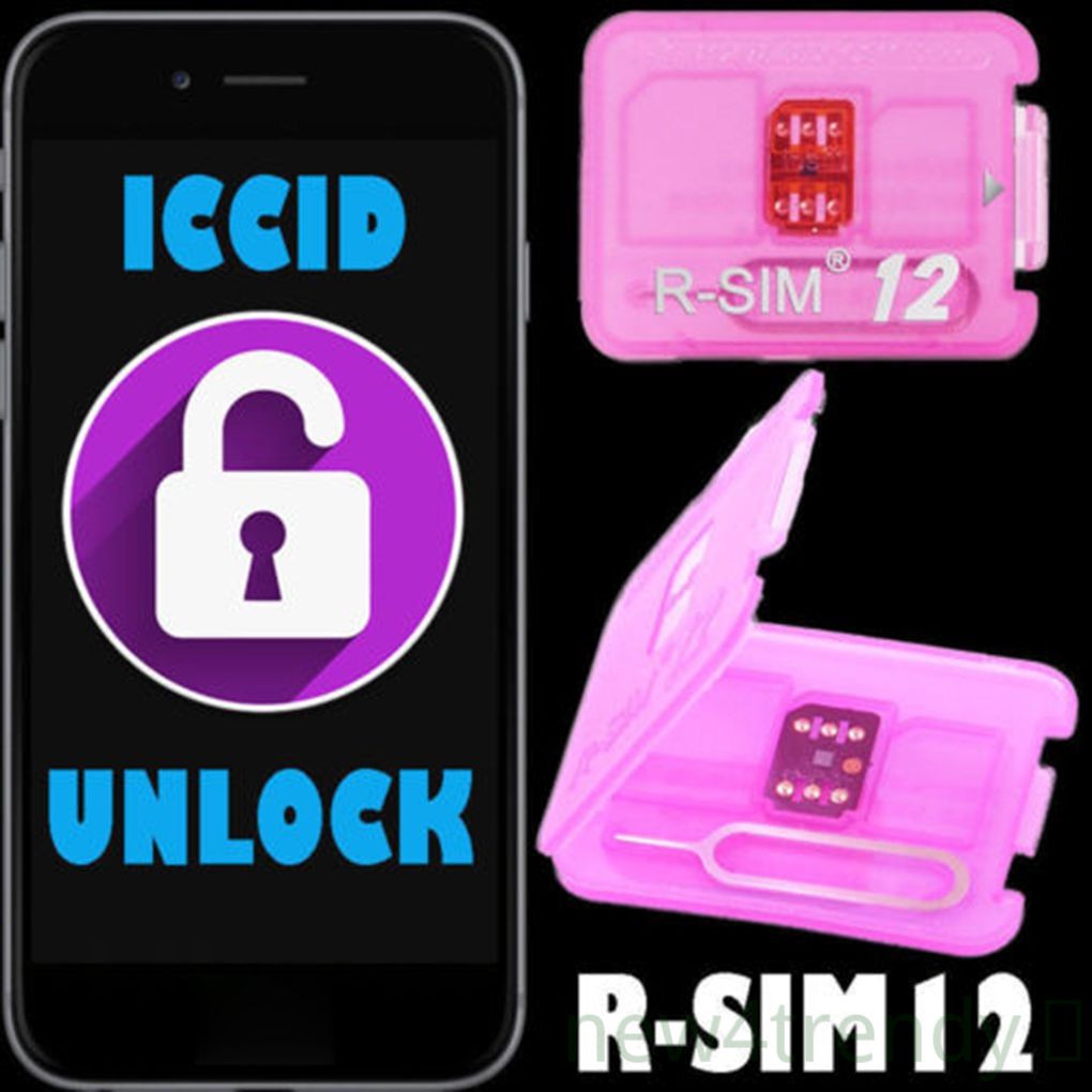 Sim Unlock Rsim 12 Chip Cho Iphone 6s 7 8 7p 8p X Xs Rsim12 Ios 11 Iccid