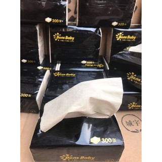 GÓI 300 TỜ Giấy ăn Đen Bens Baby