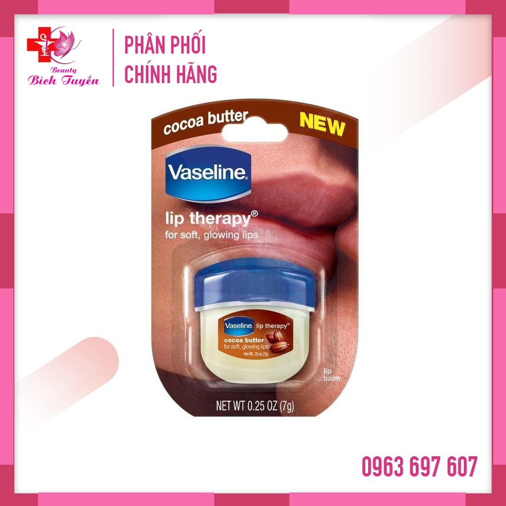 Sáp dưỡng môi VASELINE Cocoa Butter 7g