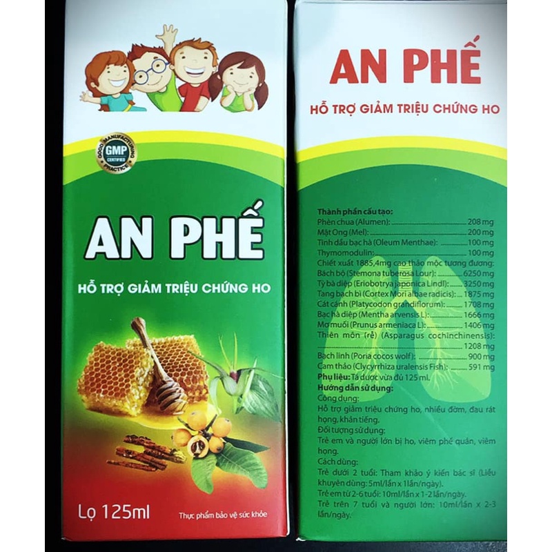 Siro ho  AN PHẾ Chai125ML - BN