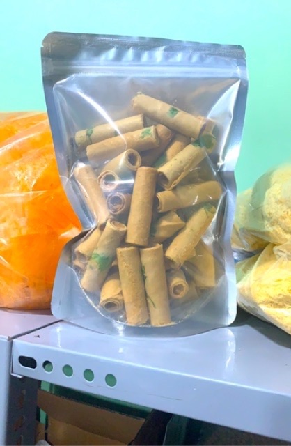 [Mã 156FMCGSALE hoàn 8% đơn 500K] 500g Bánh ống ngò nhân bơ đậu phộng🥜 | BigBuy360 - bigbuy360.vn