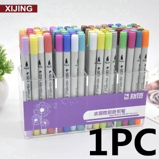 1 Cây Bút Lông Hai Đầu Màu Sắc Ngẫu Nhiên Dùng Vẽ Tranh Nghệ Thuật