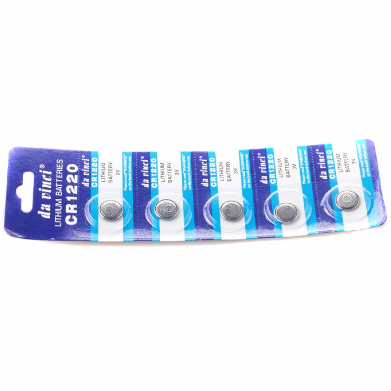 Bộ 5 Pin Nút Áo 3V CR1220 DL1220 ECR1220 Cho Đồng Hồ gogohomemall