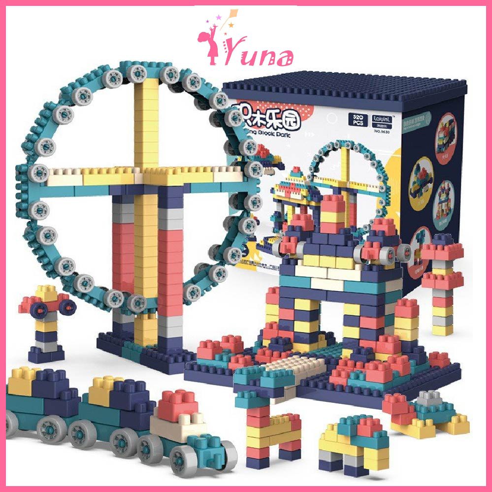 Bộ đồ chơi lego xếp hình lắp ráp 520 chi tiết (hàng đẹp) - Đồ chơi thông minh cho bé