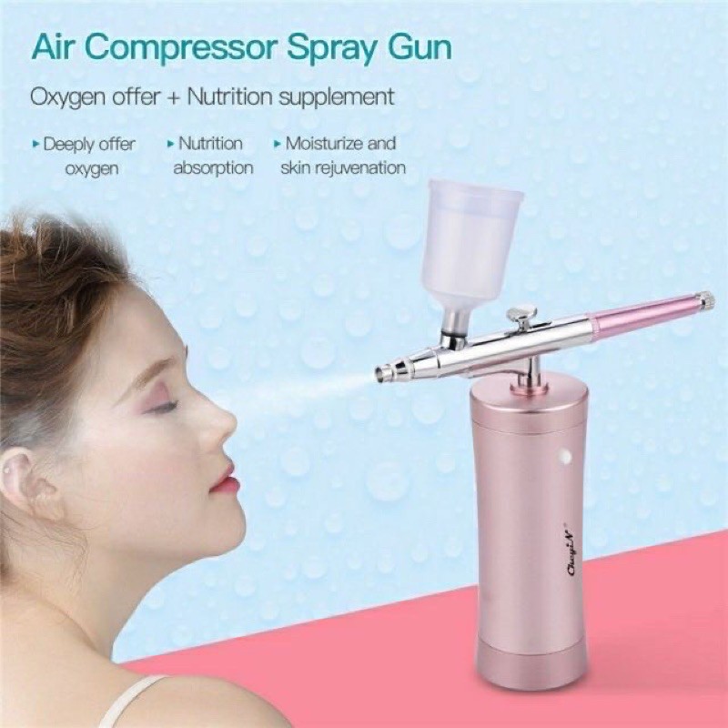 Máy phun oxy mini cầm tay tích điện