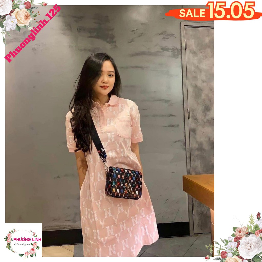 VÁY POLO CỔ BẺ 2M NHIỀU CHỮ NT CHO NỮ | BigBuy360 - bigbuy360.vn