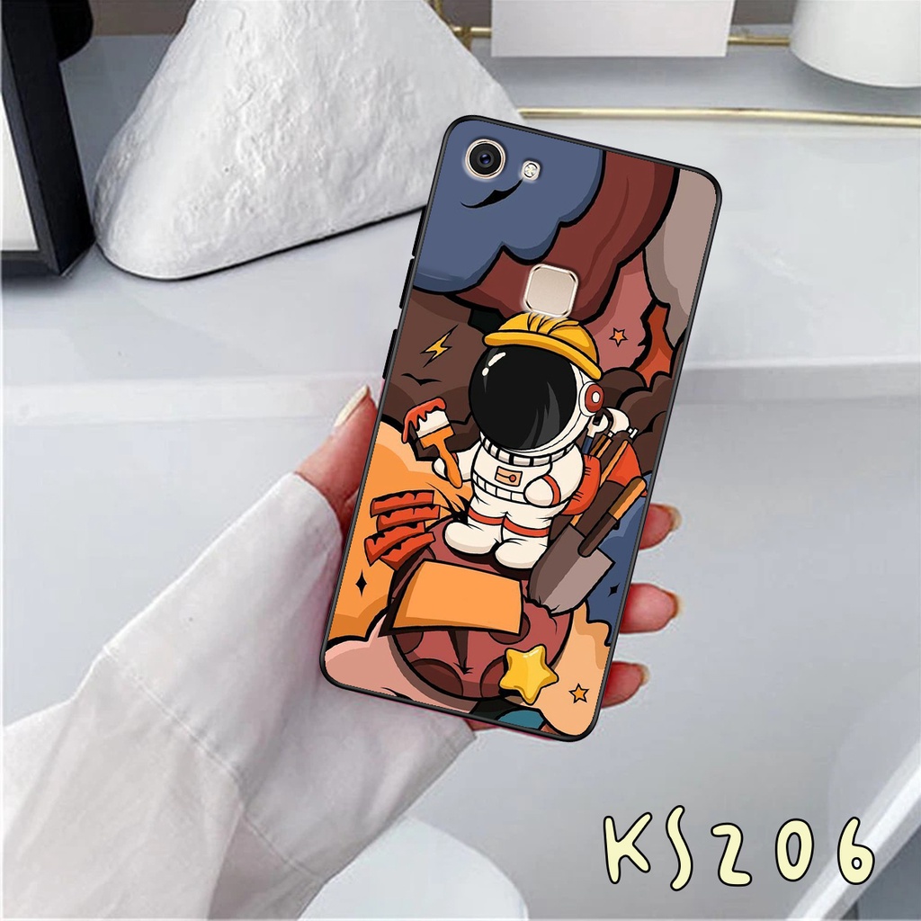 Ốp lưng Vivo Y71 - Vivo Y81 - Vivo Y83 - Ốp in hình Phi hành gia cực hot