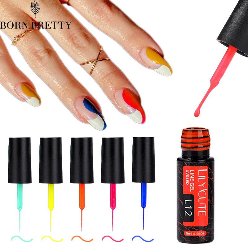 Gel sơn lót BORN PRETTY vẽ móng tay 5ml