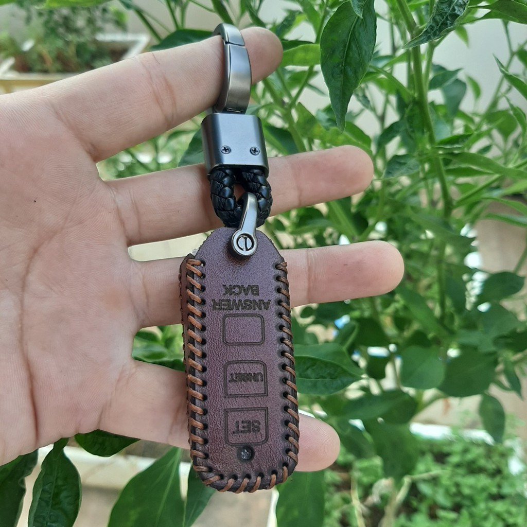 Bao Da Remote Honda Vario 125, Scoopy handmade da thật, bảo hành 2 năm