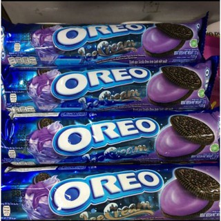 Bánh quy Oreo cây 137g. 4 vị, Vani, socola, dâu, việt quất