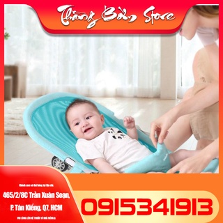 Ghế bập bênh nằm chơi có bánh xe Seebaby R1 + màn chống muỗi