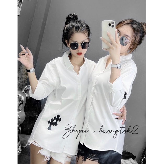 Áo sơ mi - sơ Mi Chữ Thập hot