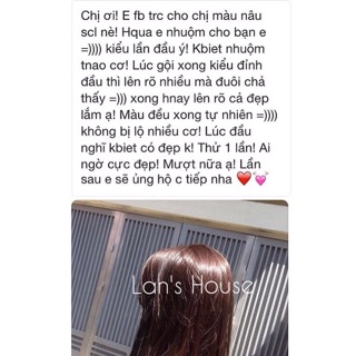 ( Nâu scl) Thuốc nhuộm tóc Hàn Quốc
