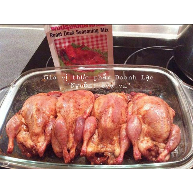 Gói Gia vị Vịt Quay 50gr. Roast Duck Seasoning Mix. Làm vịt quay, bồ câu quay, chim cút quay 💯NK chính hãng