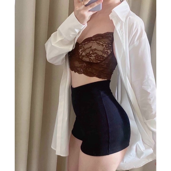 QUẦN SHORT DÁNG ÔM CHẤT KAKI DÀY DẶN CO GIÃN MẠNH MS70173