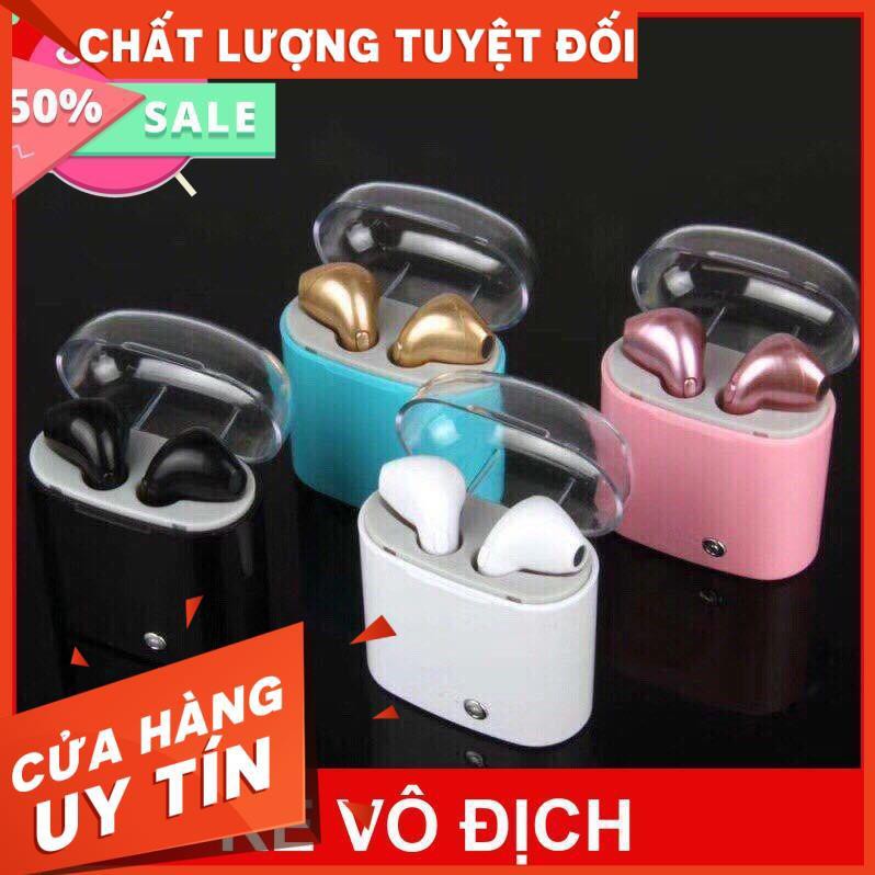 Tai Nghe Bluetooth I7S TWS Âm Thanh Cực Hay ( Nghe 2 Tai)