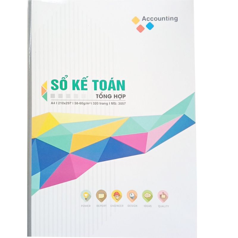 Sổ kế toán A4 200 trang Hải Tiến