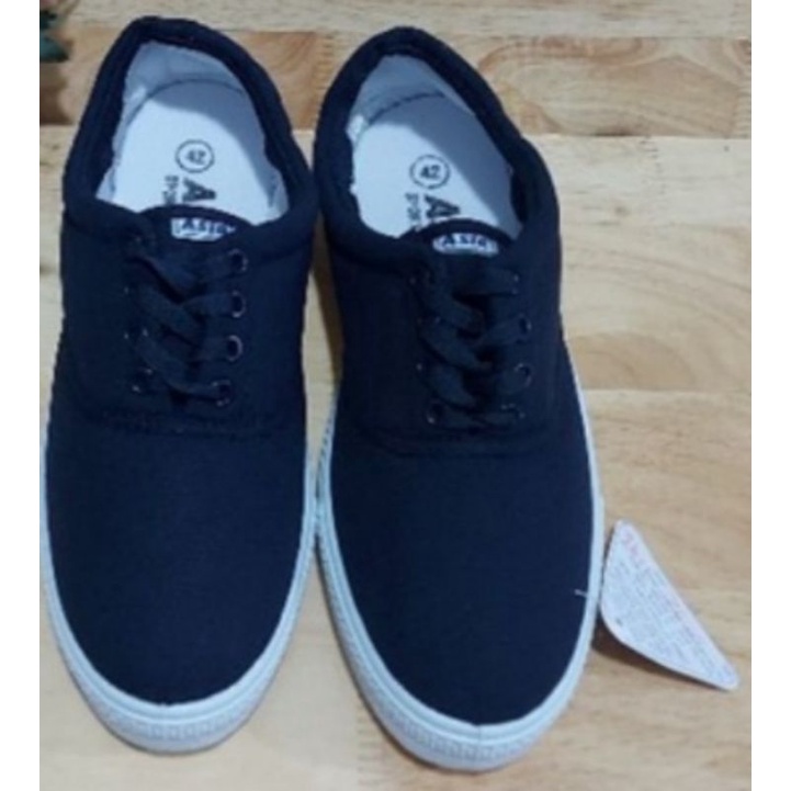 Giày Asia màu xanh cột dây ,xỏ không dây