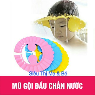 Sỉ - Mũ chắn nước gội đầu cho bé