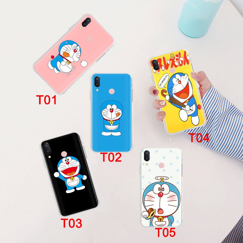 Ốp Điện Thoại Mềm Trong Suốt Hình Doraemon Cho Motorola Moto Z2 Z3 Play G9 G8 Plus Power Lite 94gt