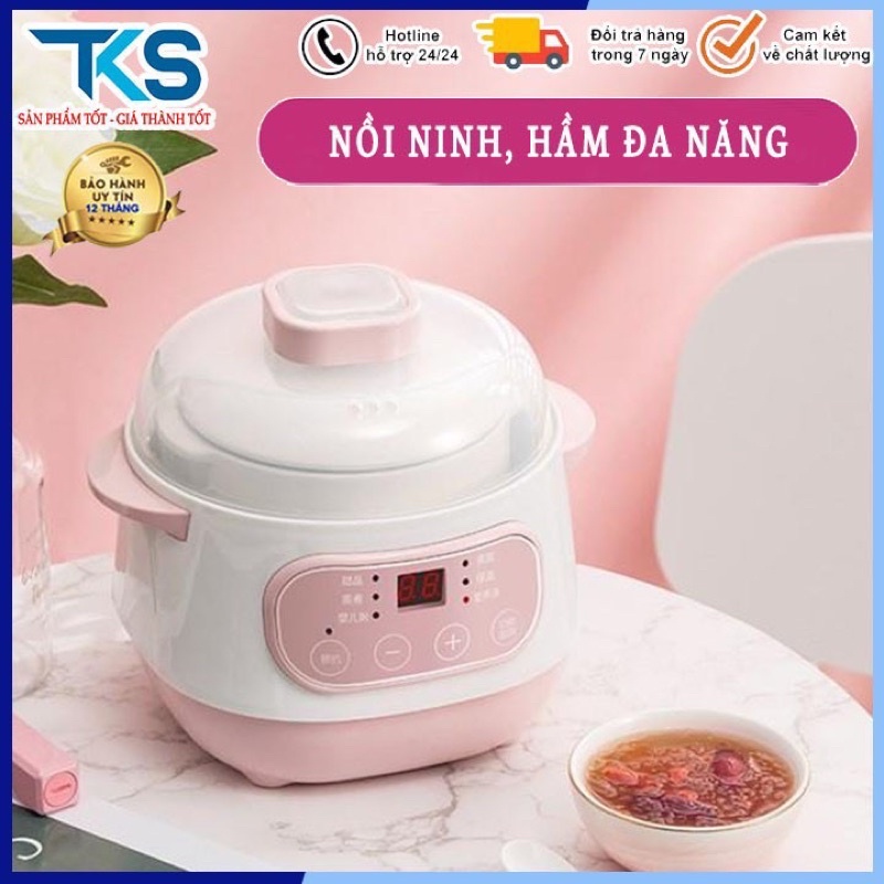 Nồi nấu cháo, ninh, hầm, cách thủy 4in1 siêu nhanh, siêu tiện