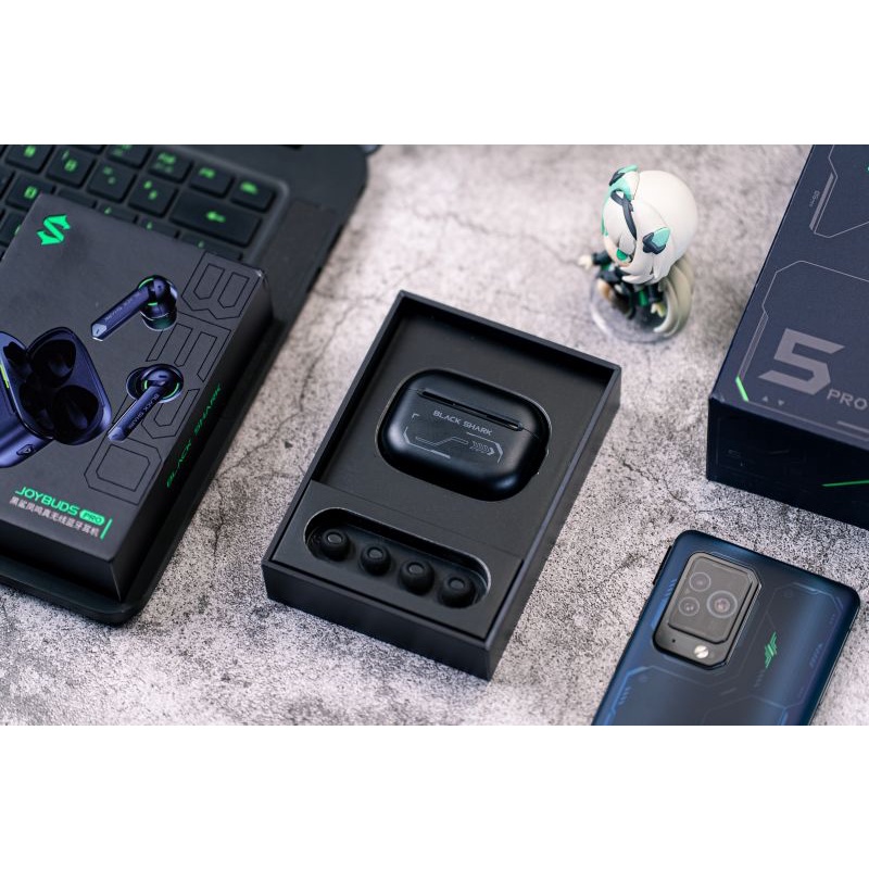 Tai Nghe Black Shark JoyBuds Pro Bluetooth Earphone Độ Trễ 40Ms Thế Hệ Thứ 2