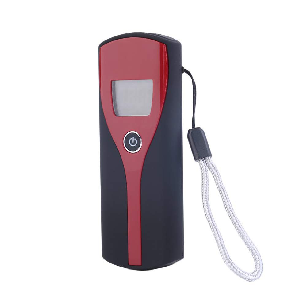 【Máy đo nồng độ cồn trong hơi thở  】Digital LCD Breath Alcohol Breathalyzer Analyser Tester Test Detector Keychain