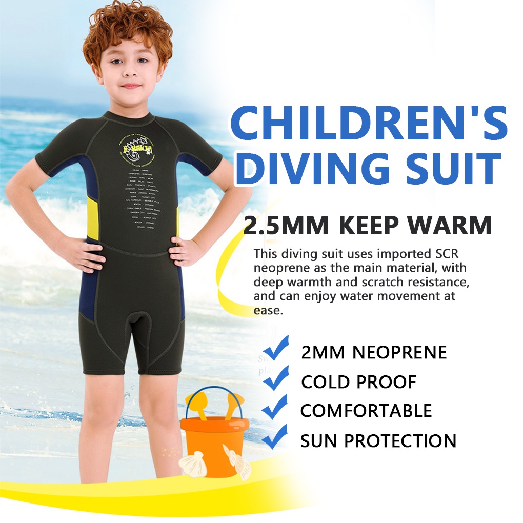 Bộ đồ bơi thoáng khí nhanh khô cho bé trai