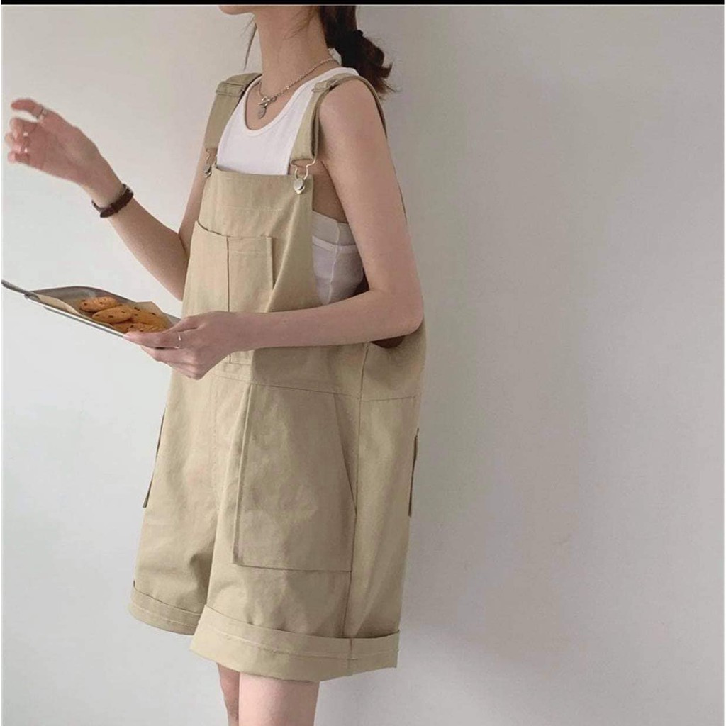 [Mã FASHIONT4WA2 giảm 10K đơn 50K] Yếm quần kaki | BigBuy360 - bigbuy360.vn