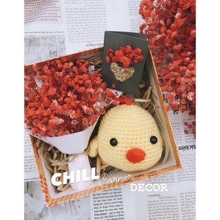 Set quà tăng hoa khô siêu xinh tặng sinh nhật, 8/3, 20/10, 20/11, tốt nghiệp...