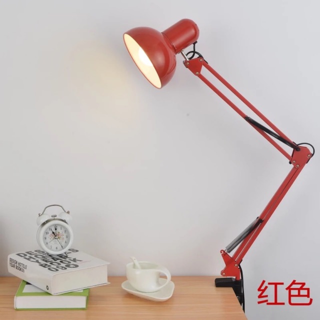 ĐÈN KẸP BÀN+ bóng 15w